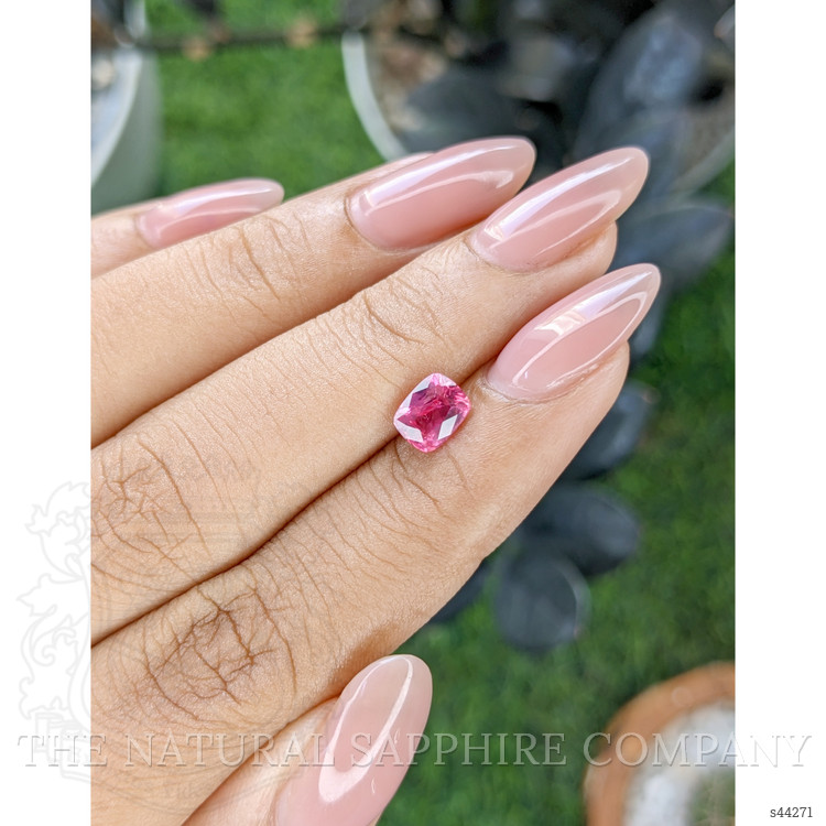1.11 Ct. Reddish Pink Sapphire from Tanzania