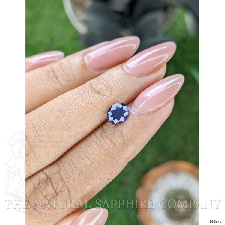 1.17 Ct. Purplish Blue Sapphire from Tanzania