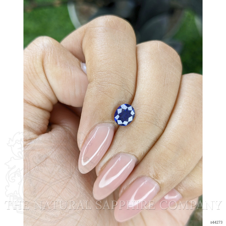 1.17 Ct. Purplish Blue Sapphire from Tanzania