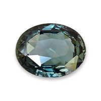 2.07 Ct. Bluish Green Sapphire from Madagascar Video