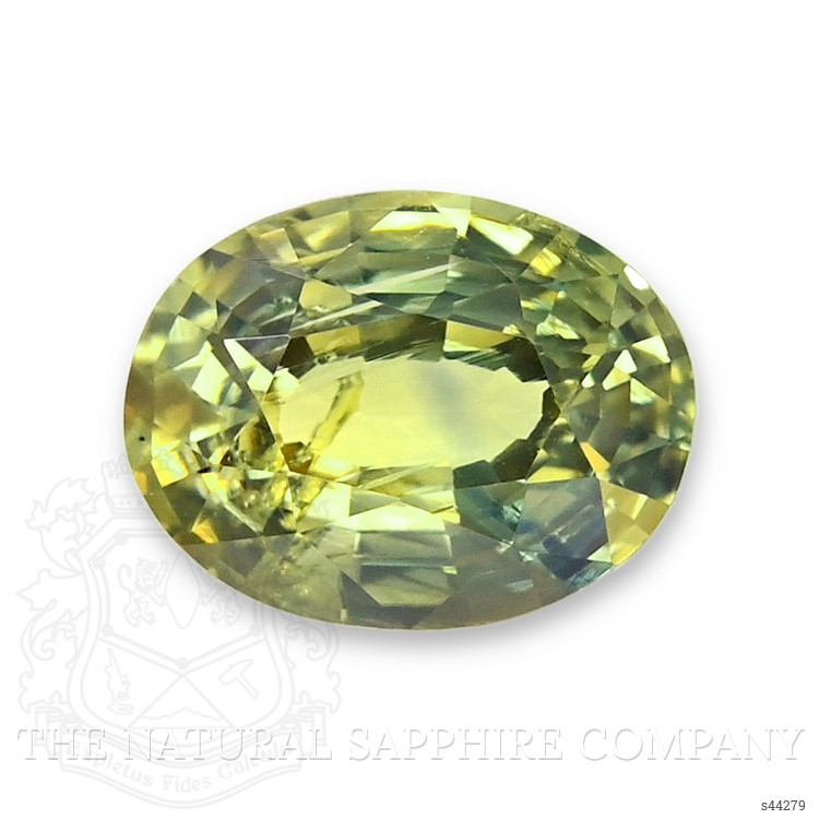 1.08 Ct. Yellowish Green Sapphire from Madagascar