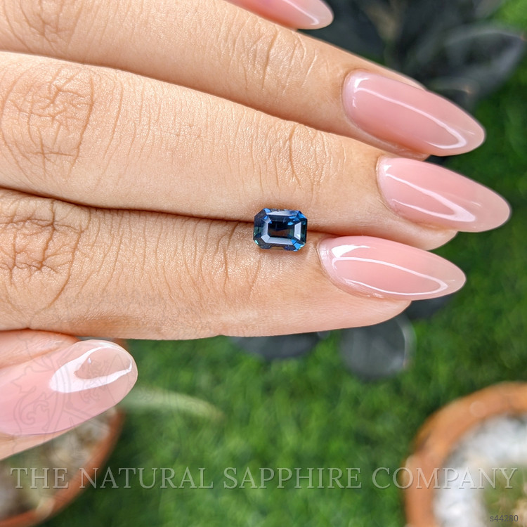 1.18 Ct. Greenish Blue Sapphire from Madagascar
