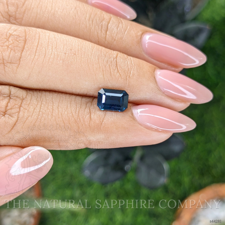1.74 Ct. Greenish Blue Sapphire from Madagascar