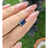 1.01 Ct. Blue Sapphire from Madagascar Life Style