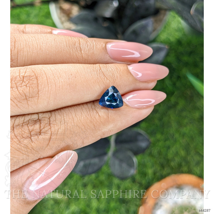 2.26 Ct. Greenish Blue Sapphire from Madagascar