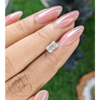 0.99 Ct. White Sapphire from Ceylon (Sri Lanka) Life Style