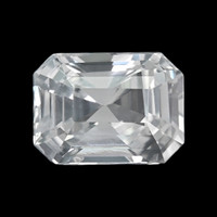 1.00 Ct. White Sapphire from Ceylon (Sri Lanka) Video