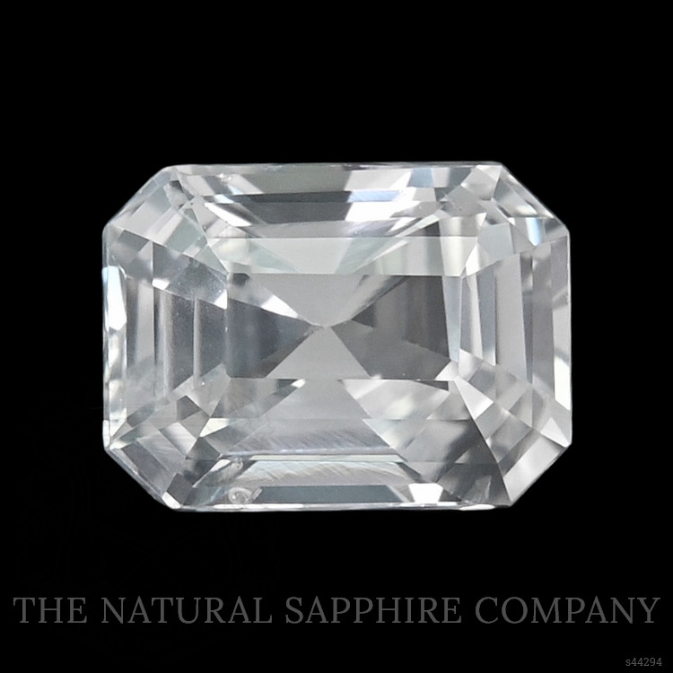 1.00 Ct. White Sapphire from Ceylon (Sri Lanka)
