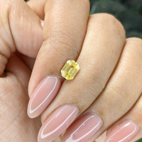 0.87 Ct. Yellow Sapphire from Ceylon (Sri Lanka) Life Style