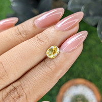 1.06 Ct. Yellow Sapphire from Ceylon (Sri Lanka) Life Style