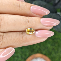 1.08 Ct. Yellow Sapphire from Ceylon (Sri Lanka) Life Style