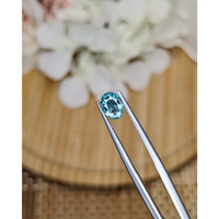 1.05 Ct. Greenish Blue Sapphire from Ceylon (Sri Lanka) Life Style