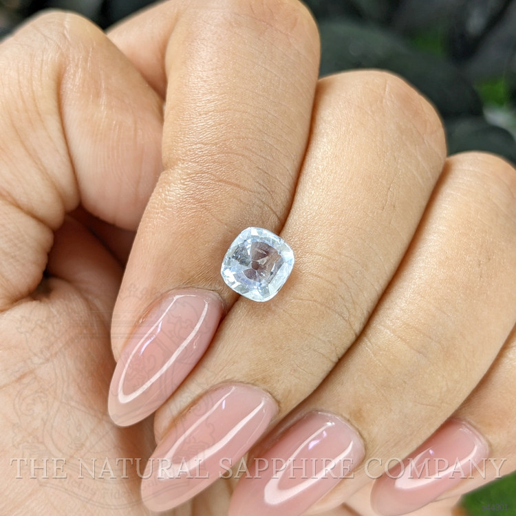 1.82 Ct. White Sapphire from Ceylon (Sri Lanka)