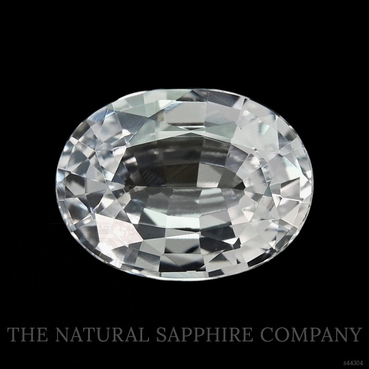 1.21 Ct. White Sapphire from Ceylon (Sri Lanka)
