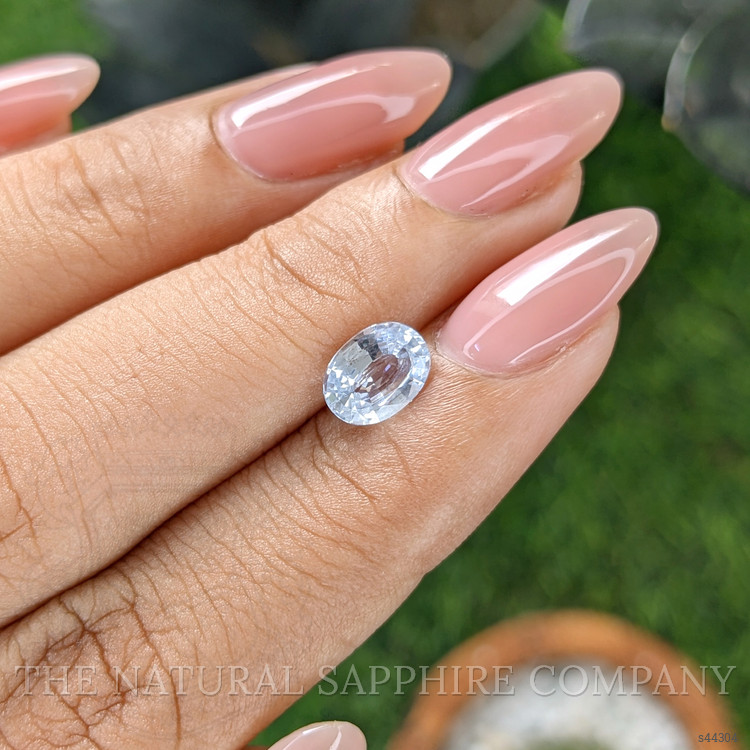 1.21 Ct. White Sapphire from Ceylon (Sri Lanka)
