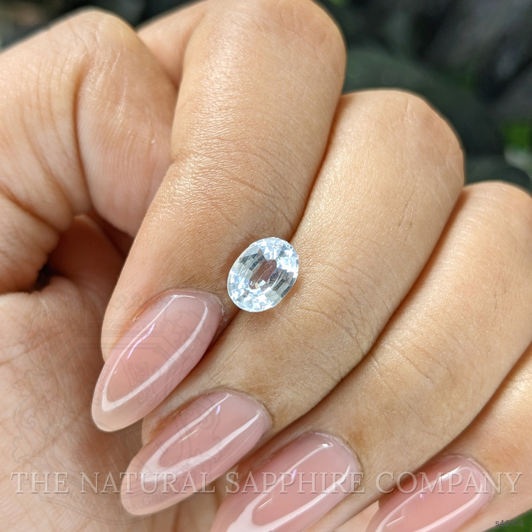 1.21 Ct. White Sapphire from Ceylon (Sri Lanka)