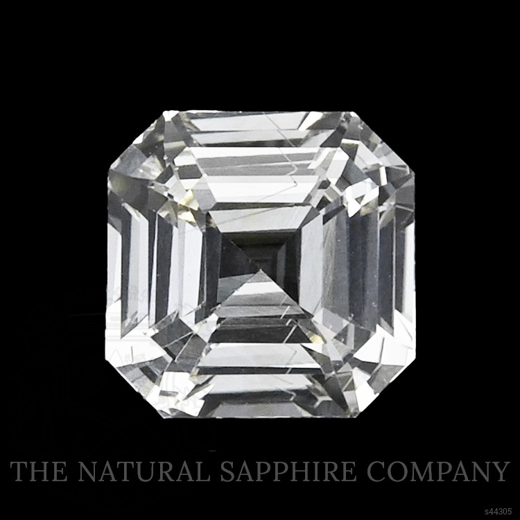 2.54 Ct. White Sapphire from Ceylon (Sri Lanka)