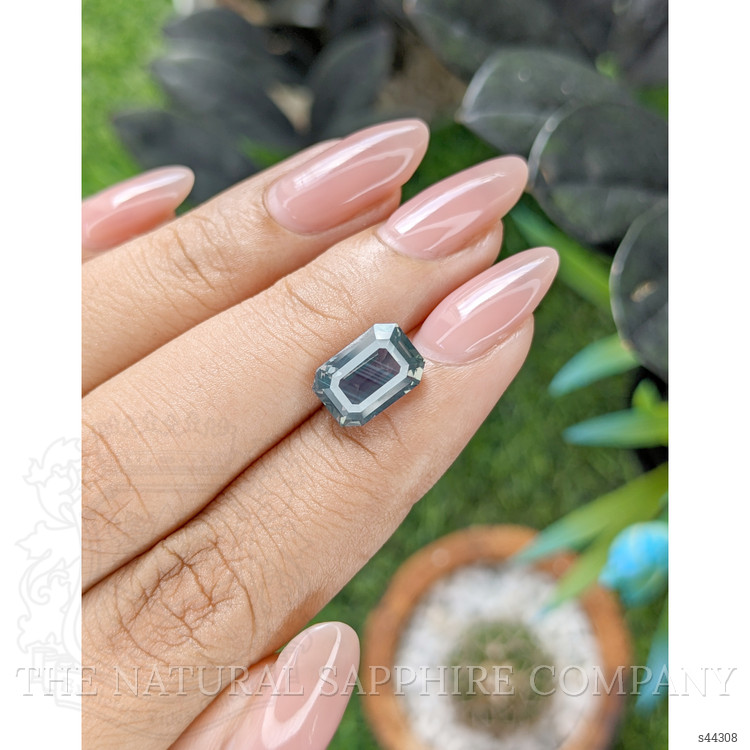 4.53 Ct. Bluish Green Sapphire from Madagascar
