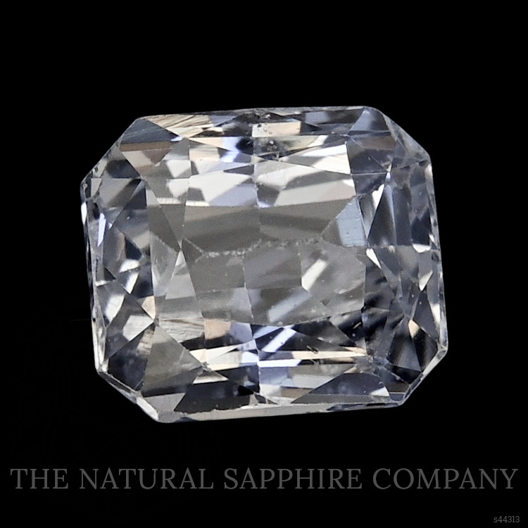 2.11 Ct. White Sapphire from Ceylon (Sri Lanka)
