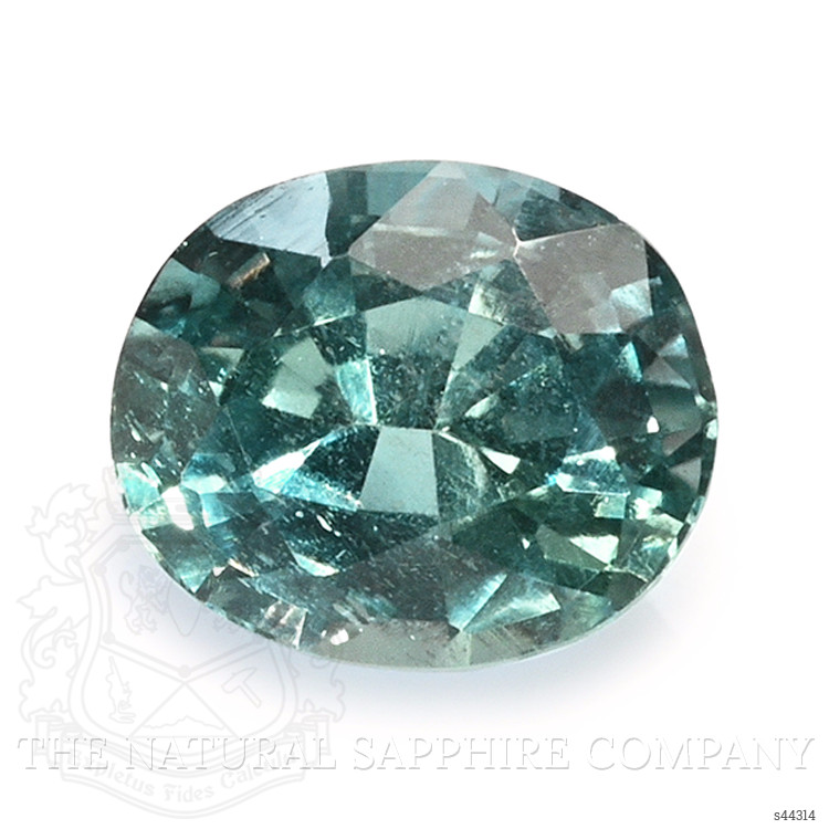 0.31 Ct. Bluish Green Sapphire from Ceylon (Sri Lanka)
