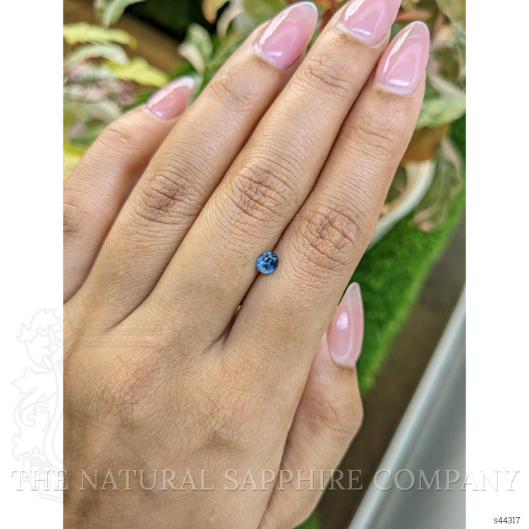 0.43 Ct. Blue Sapphire from Ceylon (Sri Lanka)