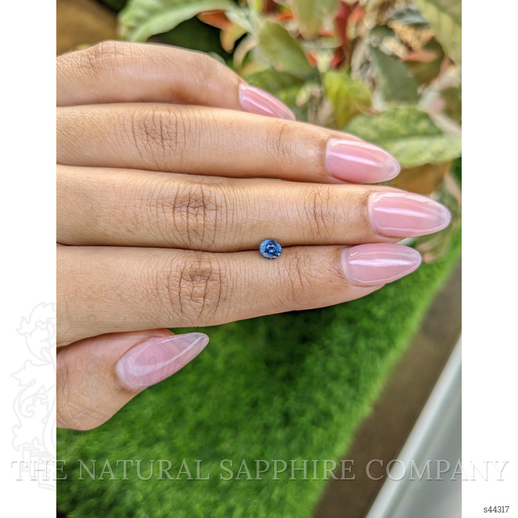0.43 Ct. Blue Sapphire from Ceylon (Sri Lanka)