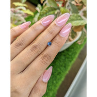 0.43 Ct. Blue Sapphire from Ceylon (Sri Lanka) Life Style