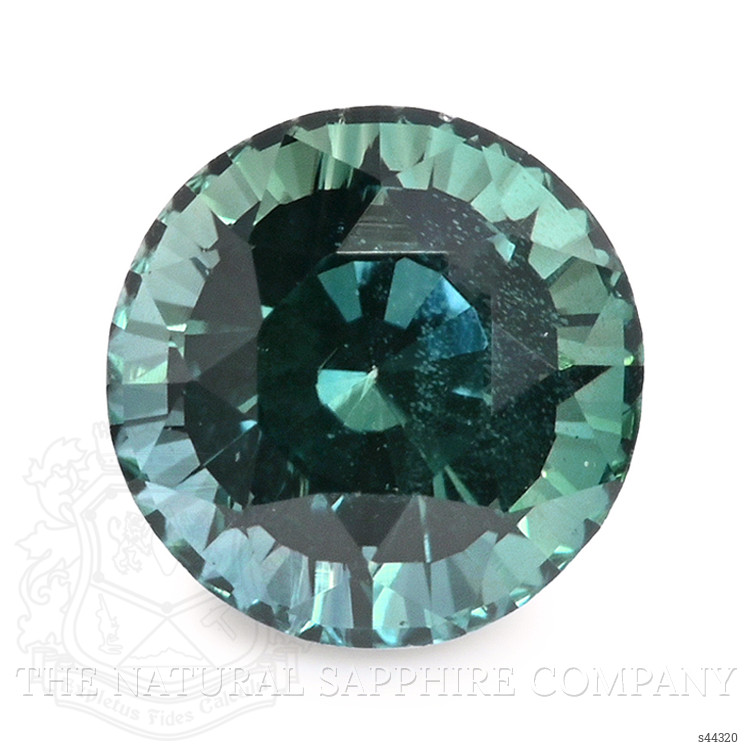 0.39 Ct. Bluish Green Sapphire from Ceylon (Sri Lanka)