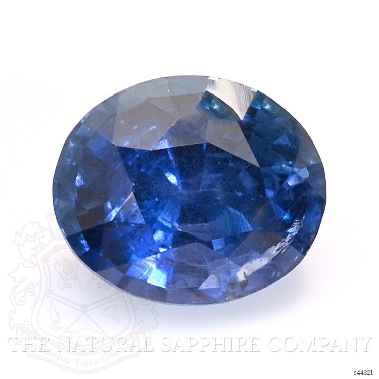 0.58 Ct. Blue Sapphire from Ceylon (Sri Lanka)