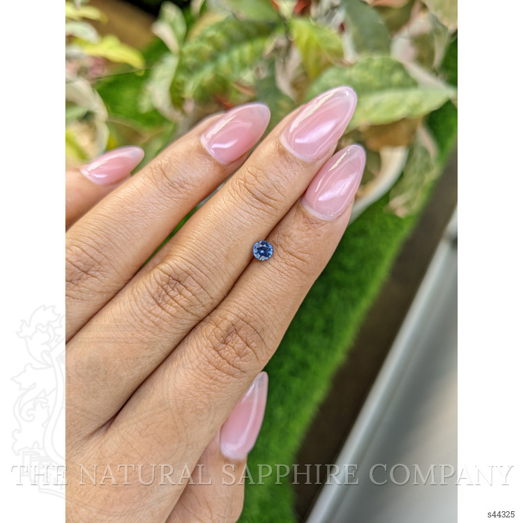 0.38 Ct. Blue Sapphire from Ceylon (Sri Lanka)