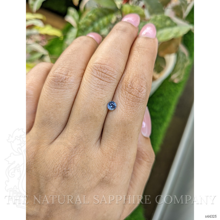 0.38 Ct. Blue Sapphire from Ceylon (Sri Lanka)
