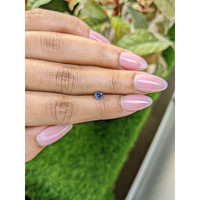 0.38 Ct. Blue Sapphire from Ceylon (Sri Lanka) Life Style