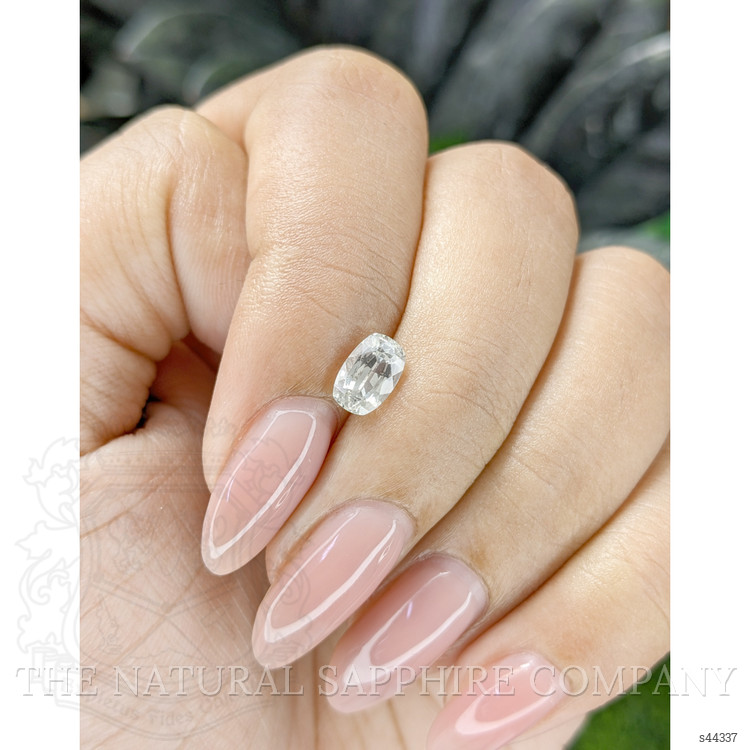 1.07 Ct. White Sapphire from Ceylon (Sri Lanka)