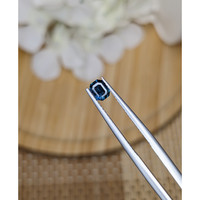 0.46 Ct. Greenish Blue Sapphire from Ceylon (Sri Lanka) Life Style