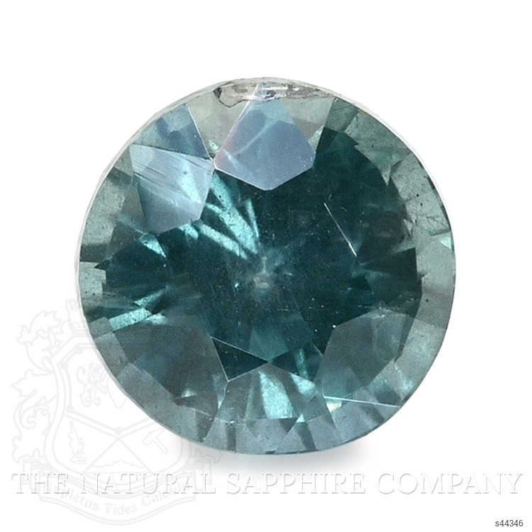 0.49 Ct. Bluish Green Sapphire from Ceylon (Sri Lanka)