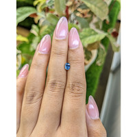 0.57 Ct. Blue Sapphire from Ceylon (Sri Lanka) Life Style