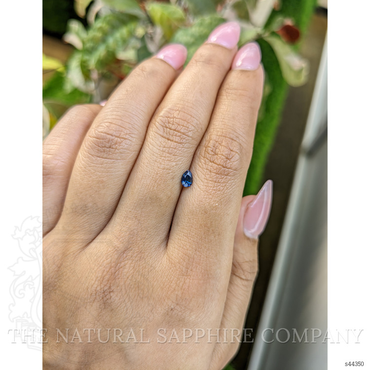 0.35 Ct. Blue Sapphire from Ceylon (Sri Lanka)