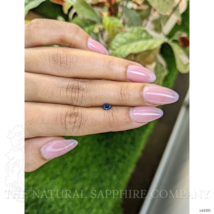 0.35 Ct. Blue Sapphire from Ceylon (Sri Lanka)