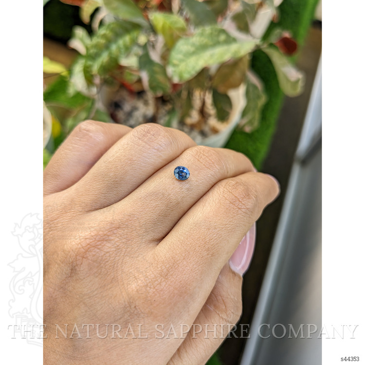 0.59 Ct. Blue Sapphire from Ceylon (Sri Lanka)
