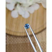 0.59 Ct. Blue Sapphire from Ceylon (Sri Lanka) Life Style