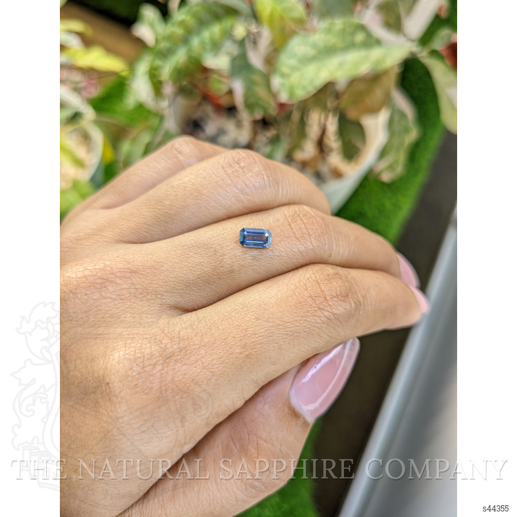 0.65 Ct. Blue Sapphire from Ceylon (Sri Lanka)