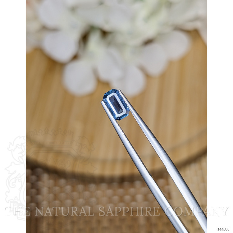 0.65 Ct. Blue Sapphire from Ceylon (Sri Lanka)