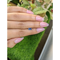 0.65 Ct. Blue Sapphire from Ceylon (Sri Lanka) Life Style