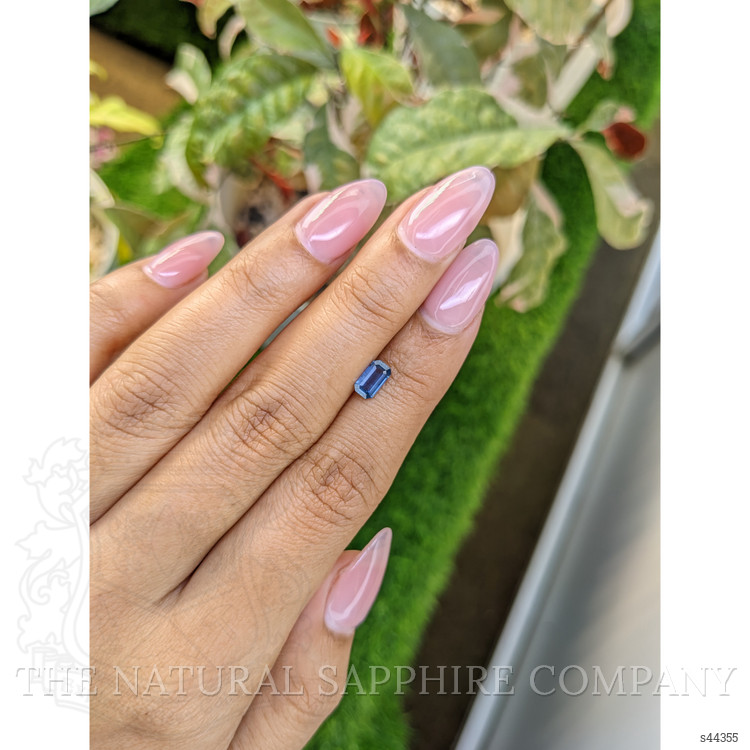 0.65 Ct. Blue Sapphire from Ceylon (Sri Lanka)