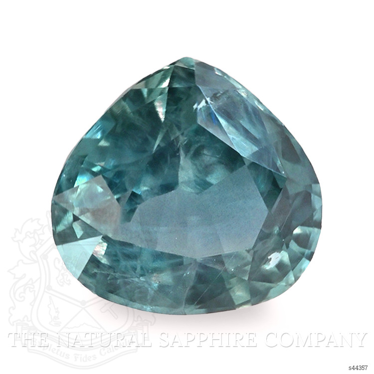0.89 Ct. Bluish Green Sapphire from Ceylon (Sri Lanka)