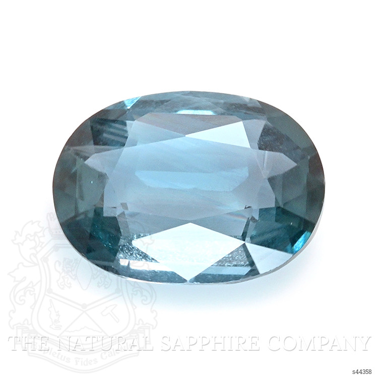 0.91 Ct. Greenish Blue Sapphire from Ceylon (Sri Lanka)