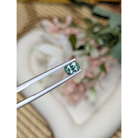 0.66 Ct. Bluish Green Sapphire from Ceylon (Sri Lanka) Life Style
