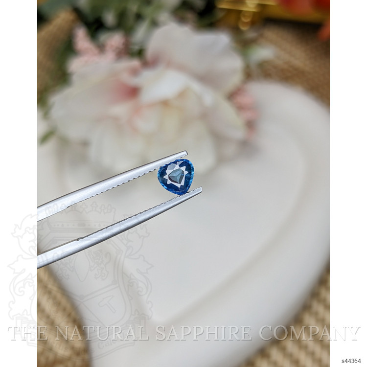 0.69 Ct. Blue Sapphire from Ceylon (Sri Lanka)
