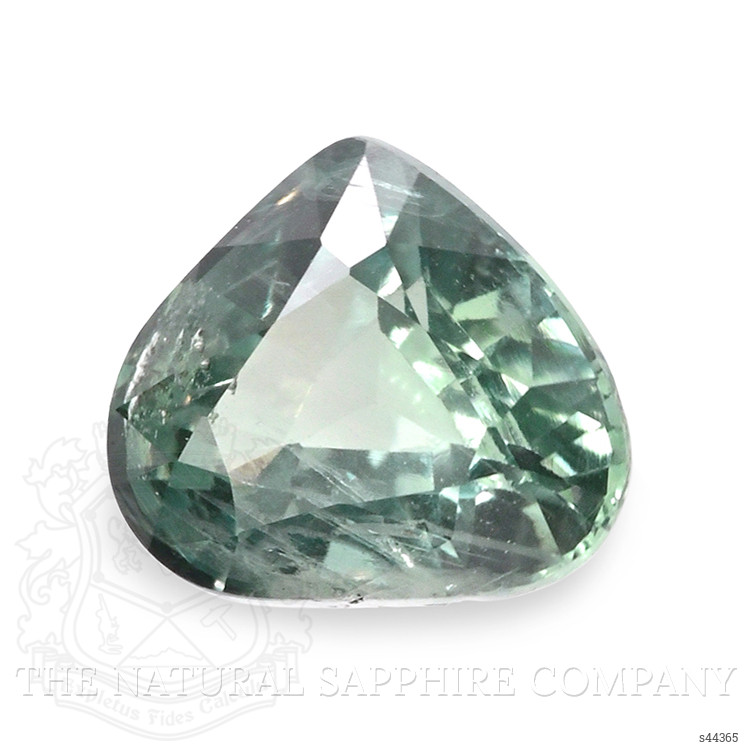 0.61 Ct. Bluish Green Sapphire from Ceylon (Sri Lanka)