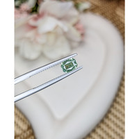 0.77 Ct. Bluish Green Sapphire from Ceylon (Sri Lanka) Life Style